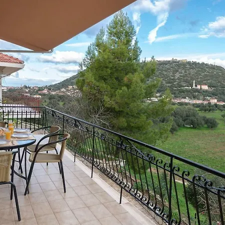 Melanthi Castle View Holiday Semesterbostad Kefalonia Island